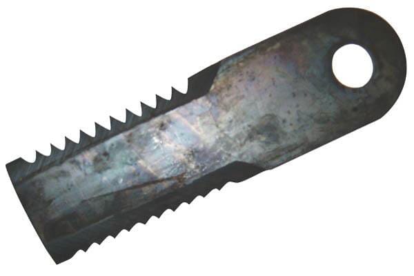Cuțit rotativ tocător zimțat 170x50x5mm diametru 18mm