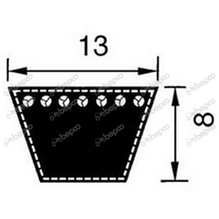 V-BELT A - 1041 Li