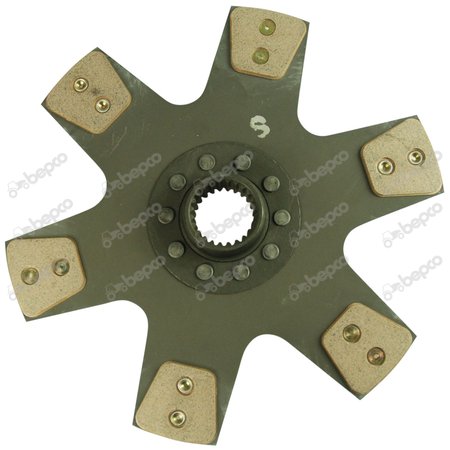 RIGID SINTERED ADVANCED DISC - CAPTIVE Ø 350 - 45 X 50 - 24 / 6 PADS