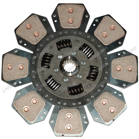 SPRING SINTERED ADVANCED DISC - LOOSE Ø 310 - 27 X 30 - 16 / 8 PADS