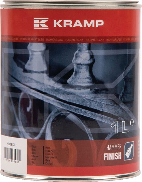 Vopsea albastră Hammer finish 1l