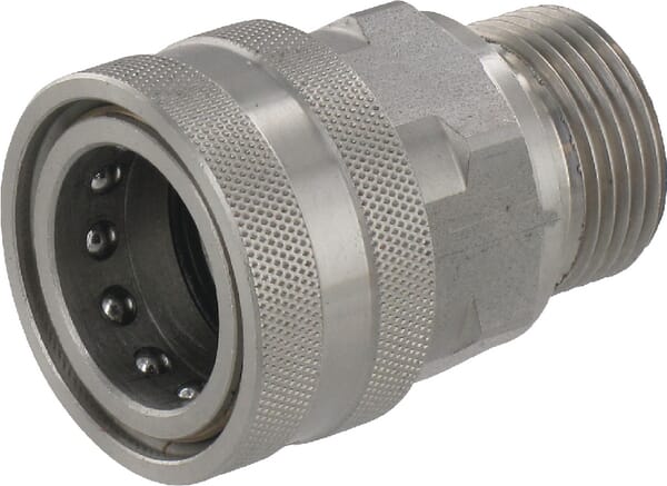 Cuplaj rapid Ø18,2mm x filet exterior 3/8" inox