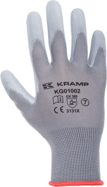 Mănuși Kramp 1.001 gri 9/L