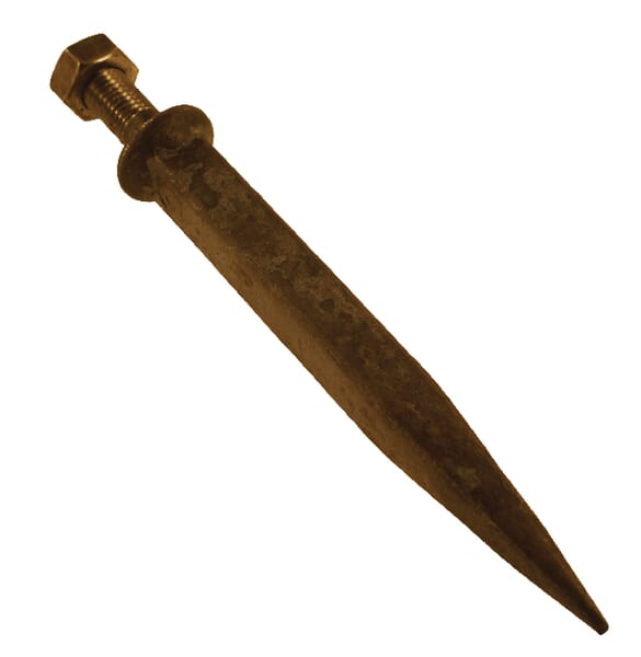 Dinte grapă rotativă M14 14mm profil pătrat