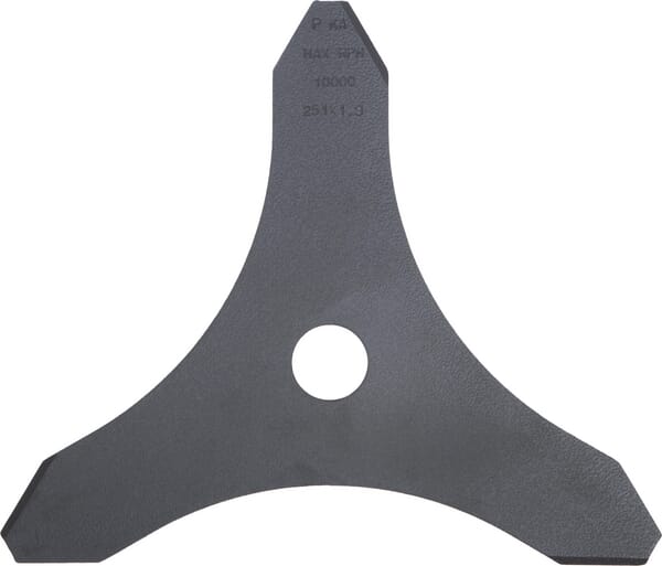 Lamă pentru motocoasă oțel 3 dinți 255x25,4x1,8mm