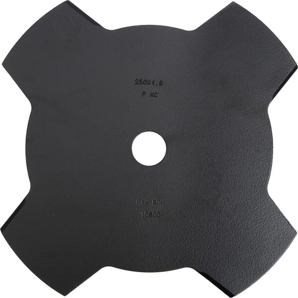 Lamă pentru motocoasă oțel 4 dinți 255x25,4x1,8mm