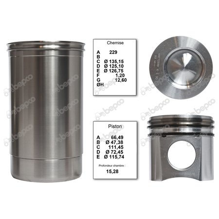 PISTON-LINER KIT 