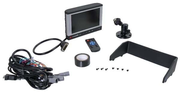 Monitor color Quad 7"TFT-LCD