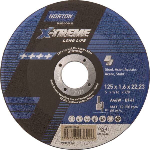 Disc tăiere X-Treme Life 125x1,6