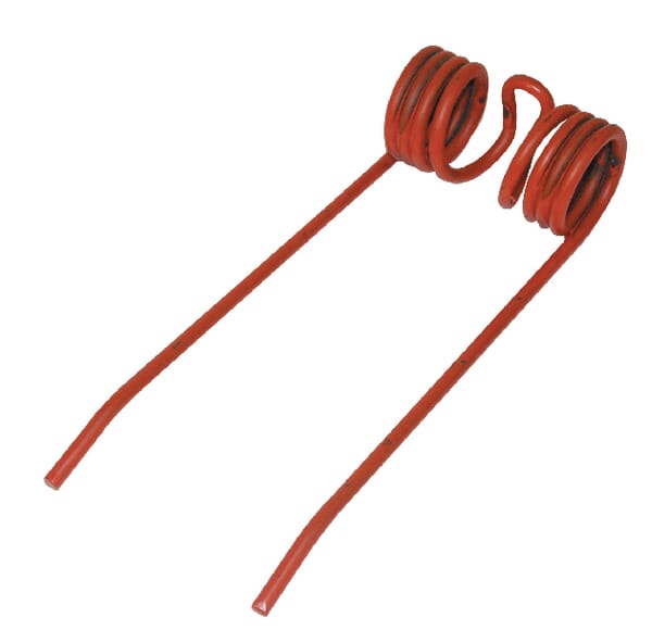 Dinte greblă pick-up 206x75x5mm orificiu diametru 30mm potrivit pentru Claas