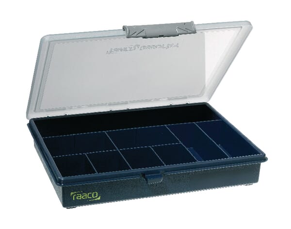Cutie sortimentație 240x195x43mm capacitate 2l plastic albastru/gri 9 compartimente PSC 5-9 Raaco