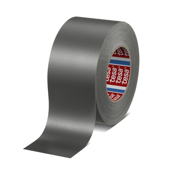 Bandă textilă cu polietilenă Standard gri 50mx75mm TesaBAND®