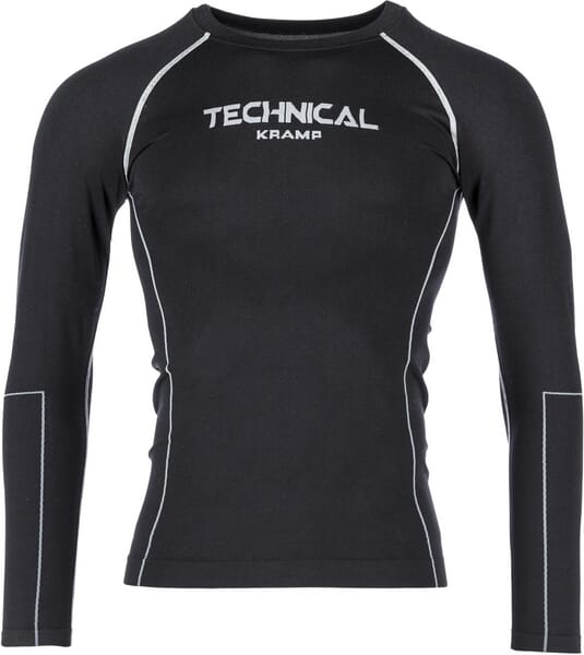 Bluză termică mărime S,M/38,40 unisex poliamidă/poliester/spandex neagră Kramp Technical