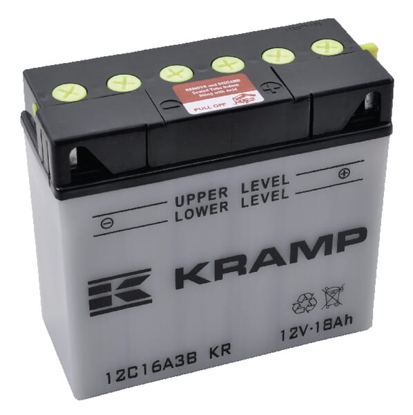 Baterie 12V 18Ah 275A cu pachet acid Kramp