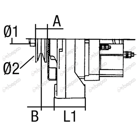 ALTERNATOR 14V - 33A