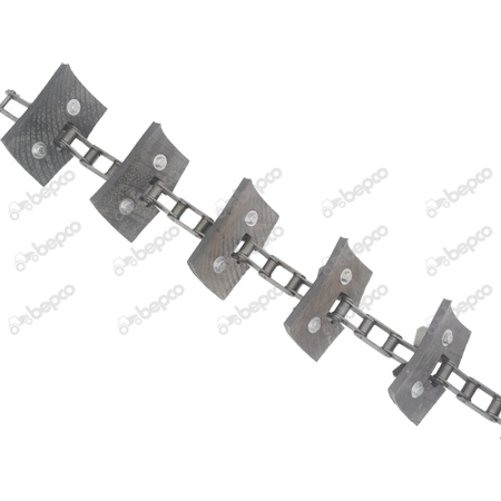 ELEVATOR CHAIN CA550 - 152 LINKS - 38 FIXING - 6293 MM