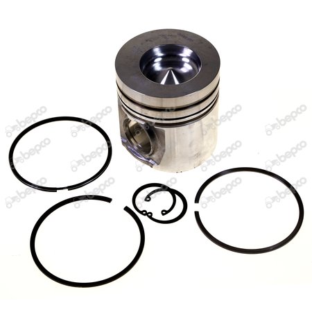 PISTON WITH RINGS WITHOUT PIN