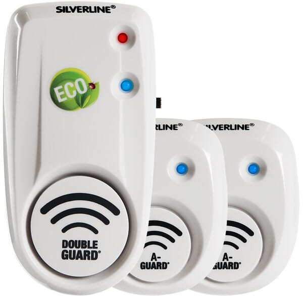 Dispozitiv ultrasonic pentru combaterea șoarecilor și șobolanilor MR80 DG2 + MR30x2