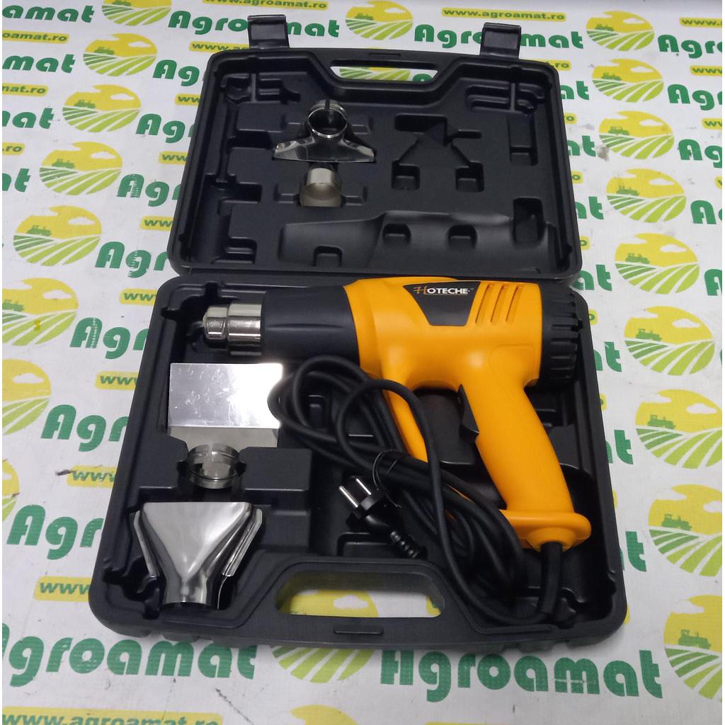 Pistol cu Aer Cald, 2000W cu Temperatura de Lucru 350-600C
