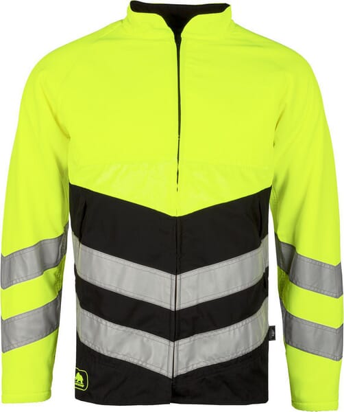 Jachetă protecție motofierăstrău reflectorizantă Hi-vis galbenă/neagră M BasePro SIP