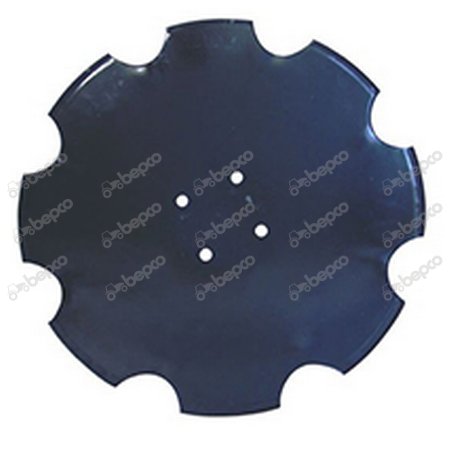 DISC SERRATED 510 x 4 WITH 4 HOLES Ø 13