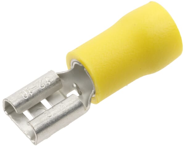 Lamă mamă de capăt, roșie, 4,6-6mm² 6,4x0,8mm (50 buc.), Kramp