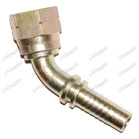 SWAGE NIPPLE JIC 37° - FEMALE - 45° 9/16'' - HOSE 3/8''