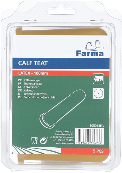Tetină hrănire viței Super orificiu x bej 5 buc.