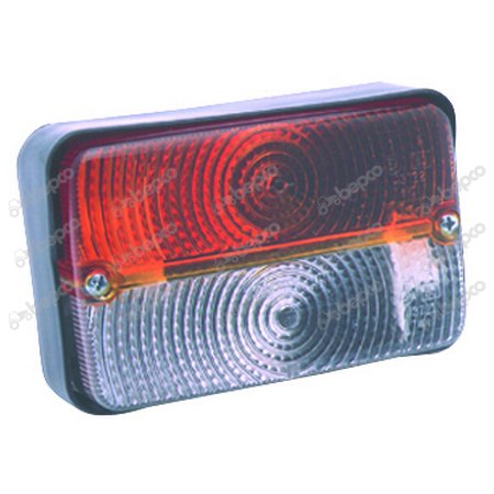 FRONT LIGHT 120 X 78 X 58 MM - 2 FUNCTIONS