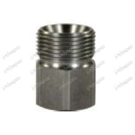 QUICK HAND SCREW NIPPLE M22 STAINLESS STEEL   >500BAR