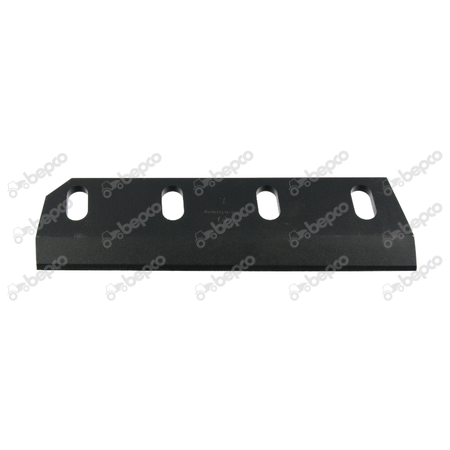 KNIFE FOR FORAGE HARVESTER FOR GRASS HEAVY DUTY LH - 310 X 84.5 X 8.5 MM WITH 4 HOLES 17.5 MM