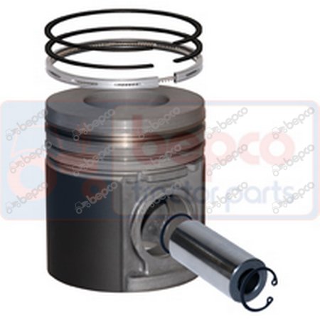 PISTON WITH RINGS Ø 100 mm - STD
