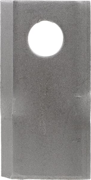 Lamă cositoare dreapta 96x48x4mm orificiu 19mm pachet 25 buc. potrivită pentru Krone