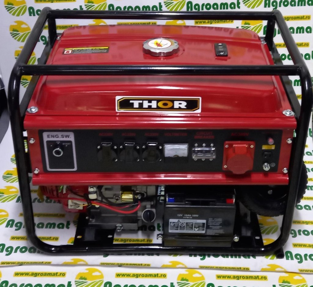 Generator Curent Benzina 230/400-Volti 7.5 Kw