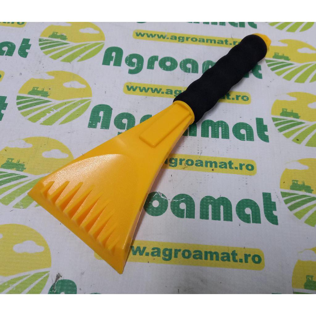 Racleta Gheata cu Maner Invelit in Burete Galbena