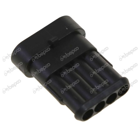 SUPERSEAL CON. 1.5 mm FEMALE FOR MALE TERMINAL - 4 POLES