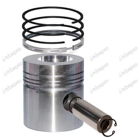 PISTON WITH RINGS Ø 114.31 mm - STD