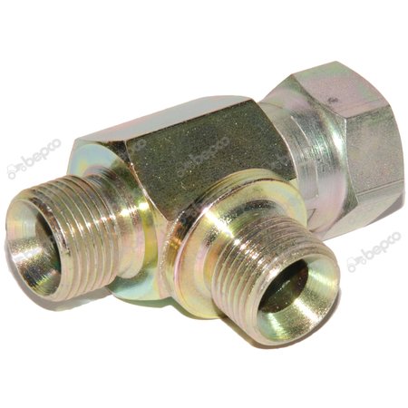 UNION BSP 60° - TEE MALE MALE FEMALE 3/4-14 - 3/4-14 - 3/4-14