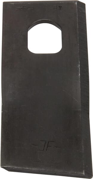 Lamă cositoare 134x55x4mm orificiu 28x21mm oval pachet 25 buc. JF
