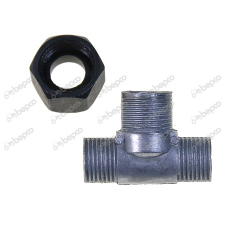 TEE FITTING WITHOUT GASKET