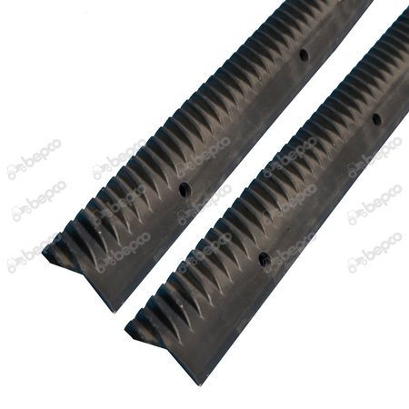 RASP BARS PAIR LH L. 1097 mm - 4 ROUND HOLES ON SMOOTH SIDE