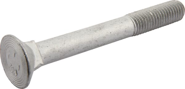 Șurub plug cap plat înecat gât pătrat M12x100 grupa 10.9
