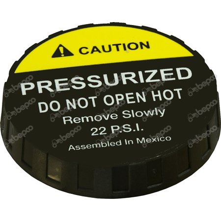 RADIATOR CAP PRESSURE 22 PSI