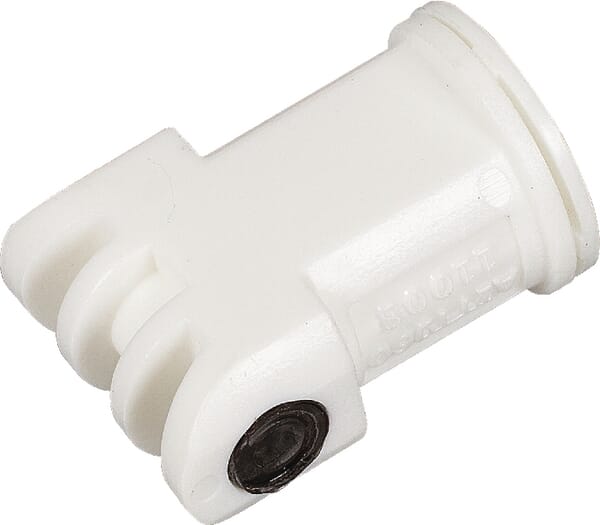 Duză dublă ventilator injecție aer AITTJ 110° 08 albă din plastic TeeJet