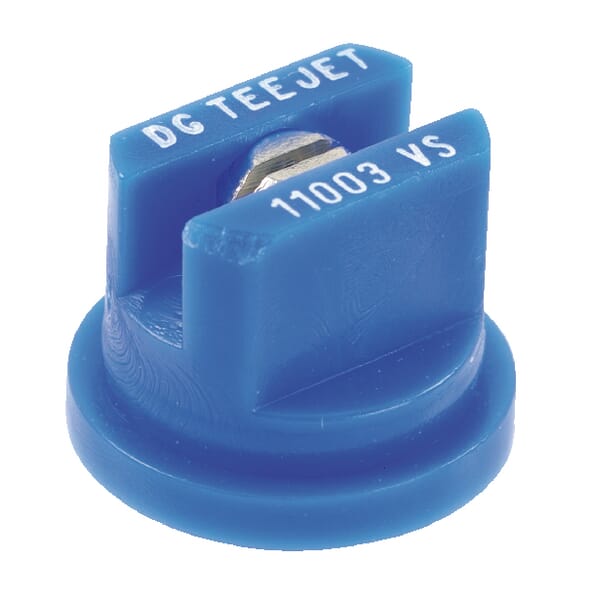 Duză ventilator plat DG 110° 03, albastră, din oțel inoxidabil, TeeJet