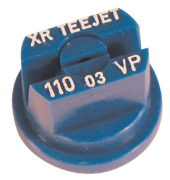 Duză ventilator plat XR 110° 03 albastră din plastic TeeJet