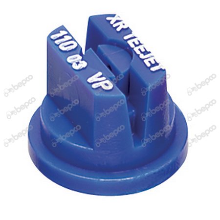 LOW FLOW FLAT JET NOZZLE -  BLUE XR-VP - 110° - 1 / 4 Bar