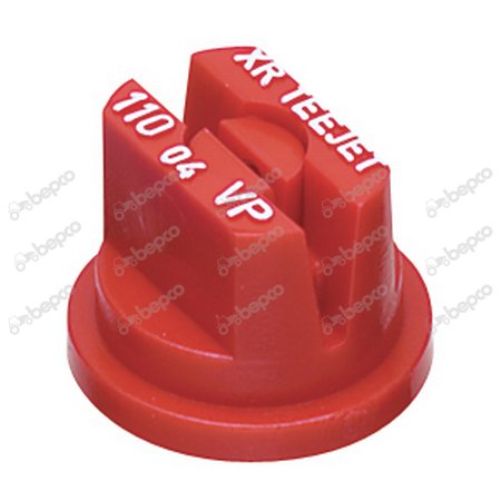 LOW FLOW FLAT JET NOZZLE -  RED XR-VP - 110° - 1 / 4 Bar