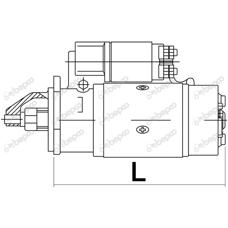 DEMAROR 12 V - 4.5 kW
