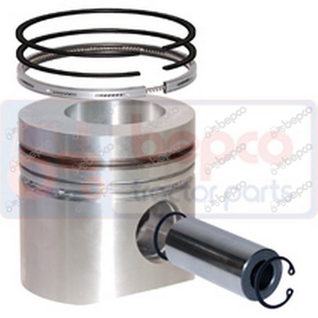 PISTON WITH RINGS Ø 105 mm - STD